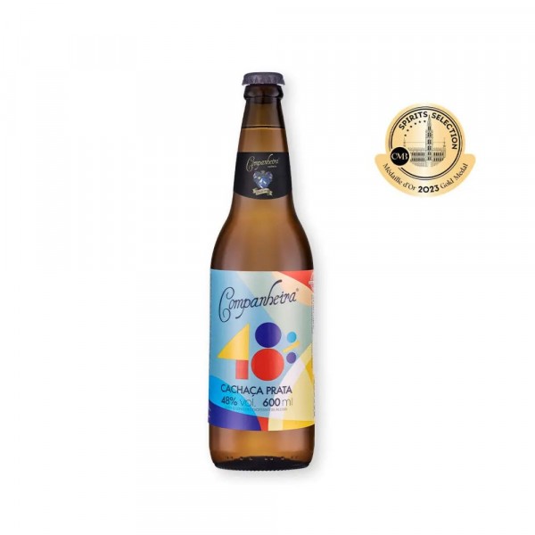 CACHACA COMPANHEIRA PRATA 48% 600 ML