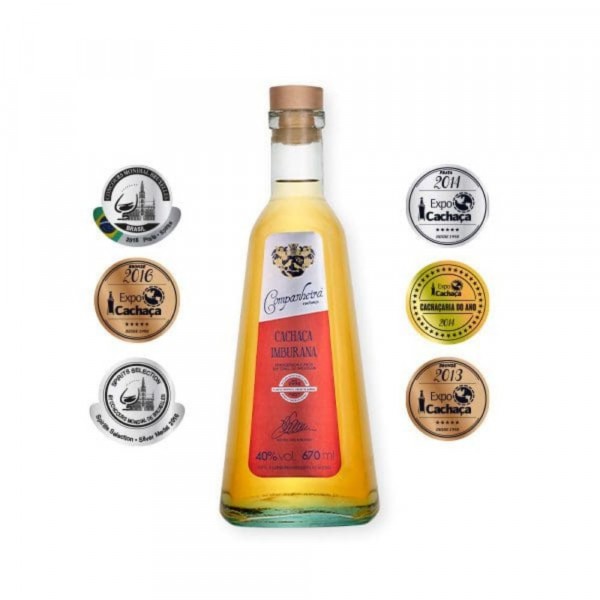 CACHACA COMPANHEIRA IMBURANA 670 ML