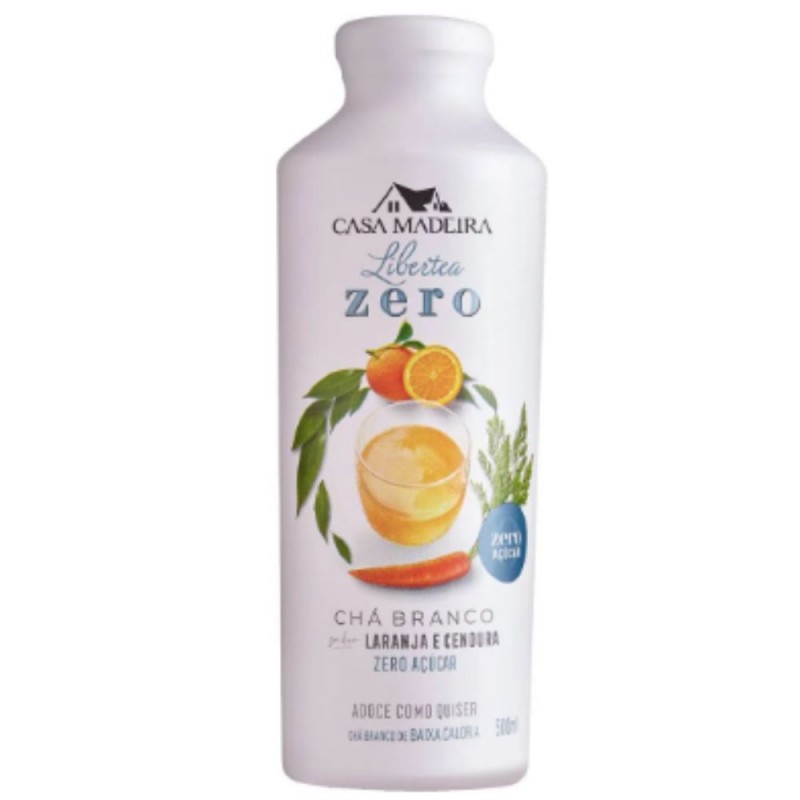 Chá Zero Branco Laranja/Cenoura 500 ML