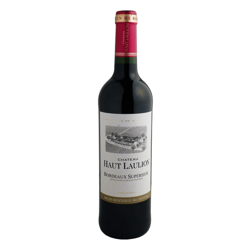 VINHO TINTO CHATEAU HAUT LAULION AOP BORDEAUX SUPERIEUR - 750ML