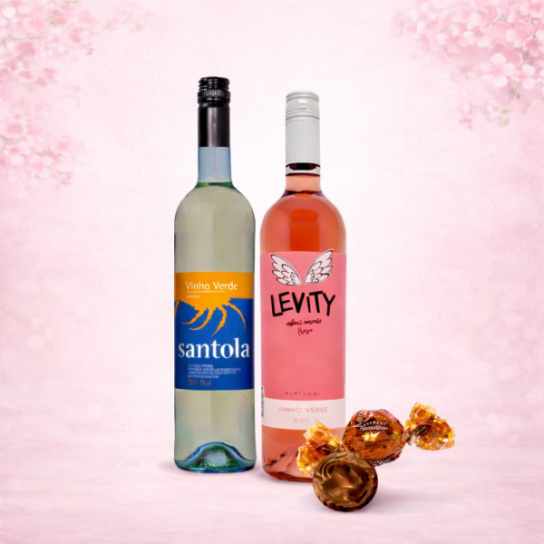 KIT vinho verde: Branco + Rose