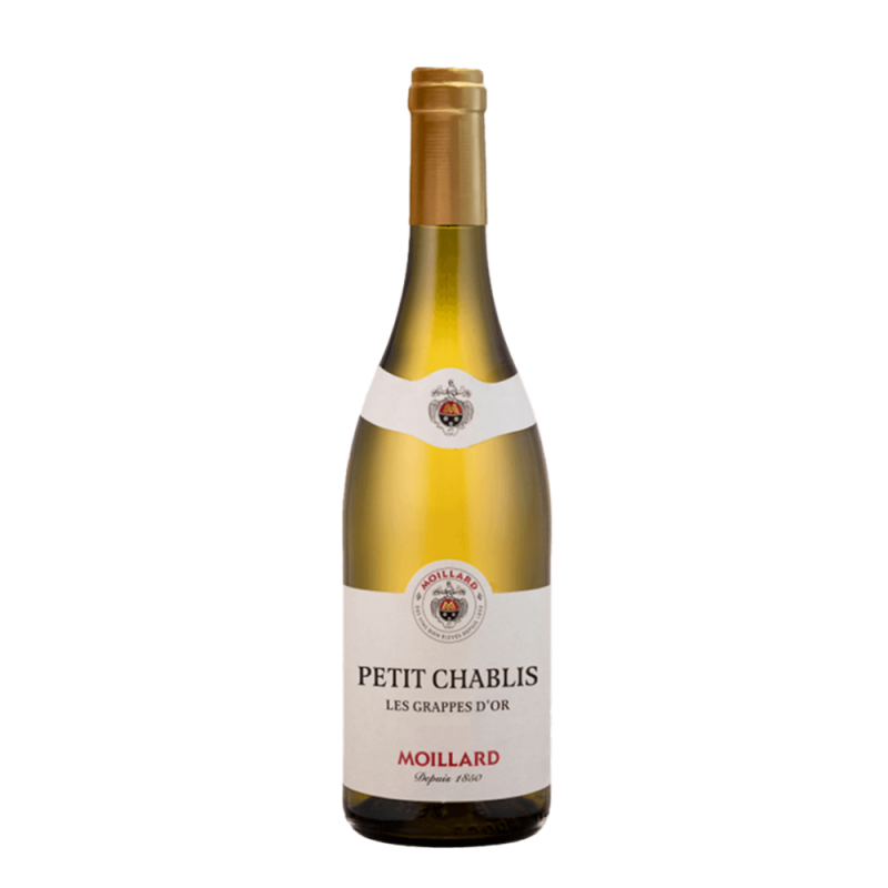 VINHO BRANCO MOILLARD PETIT CHABLIS LES GRAPES DOR - AOP - 750ML