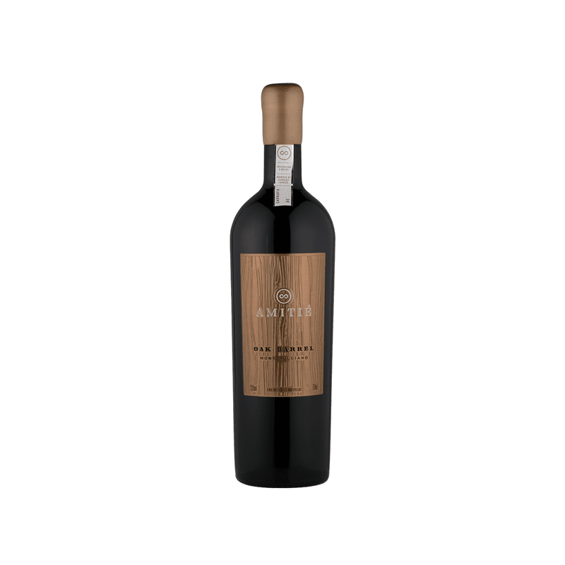 AMITIE MONTEPULCIANO OAK BARREL 750ML AMITIE MONTEPULCIANO OAK BARREL 750ML