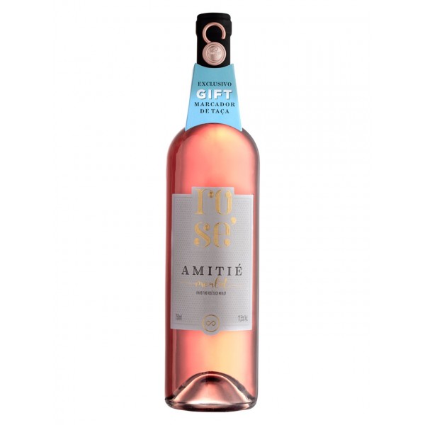 Vinho Rosé Amitie Merlot 750ML