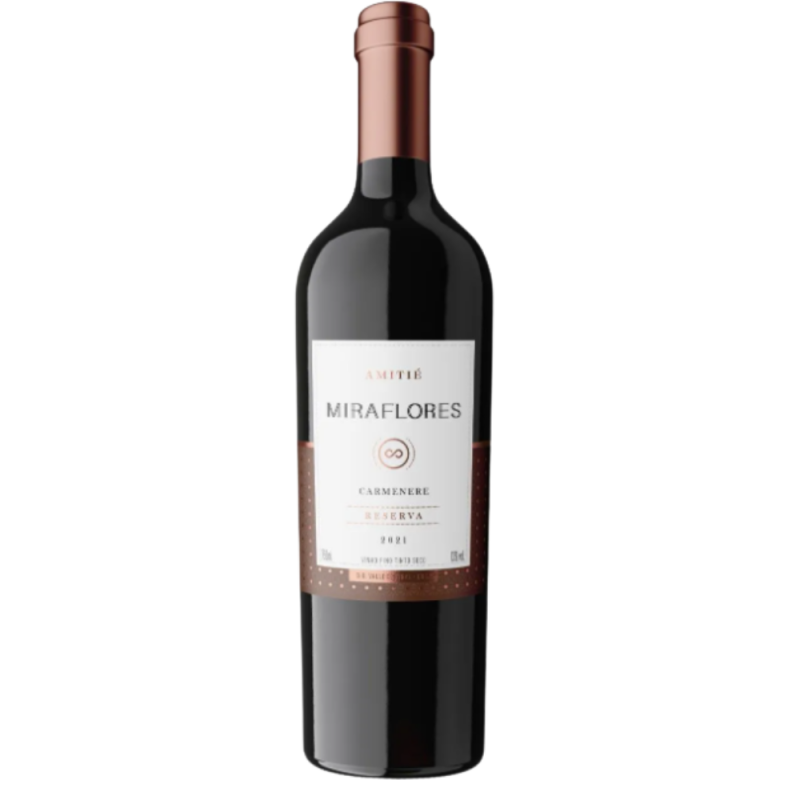 Vinho Tinto Amitie Miraflores Reserva Carmenere 750ml