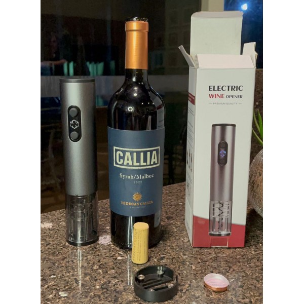 Abridor Elétrico de vinhos 